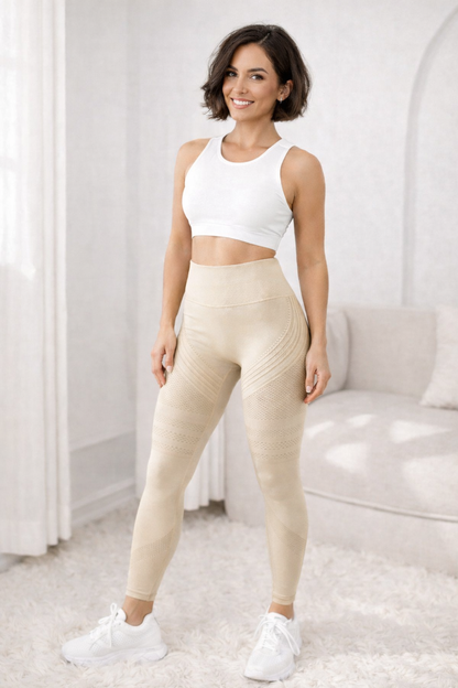 Legging 3D beige